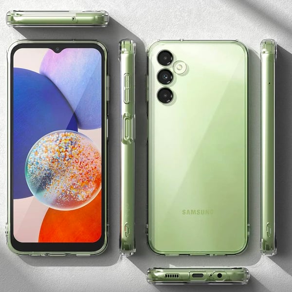 Samsung A14 5G - Skyddande Stilrent Silikonskal