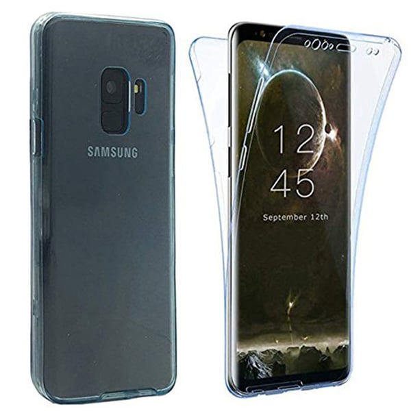 Samsung A6 Plus 2018 Dubbelsidigt silikonfodral TOUCHFUNKTION