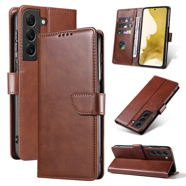 Samsung Galaxy S23 - Elegant Praktiskt Plånboksfodral