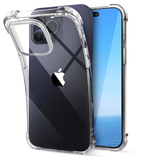 iPhone 16 Pro Max! Stötdämpande Silikonska - Säkerhet med Stil