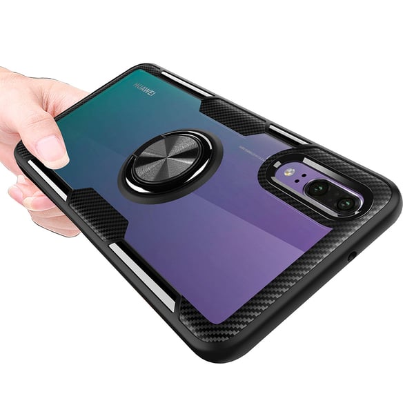 Skal med Ringhållare - Huawei P20