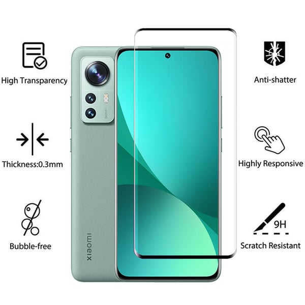 Helt�ckande H�rdat Glas 2.5D Sk�rmskydd Xiaomi 12T (3-pack)