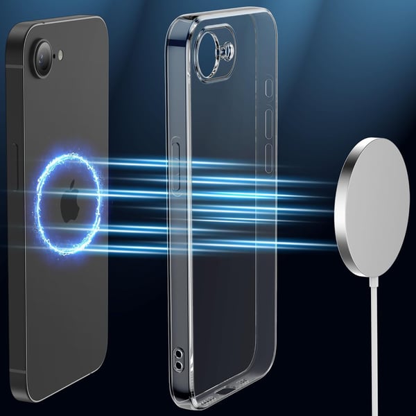 iPhone 16 E  Ultratunt transparent skyddsskal