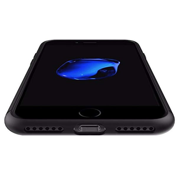 iPhone SE 2020 - Mattbehandlat Silikonskal & Mjukt Skärmskydd