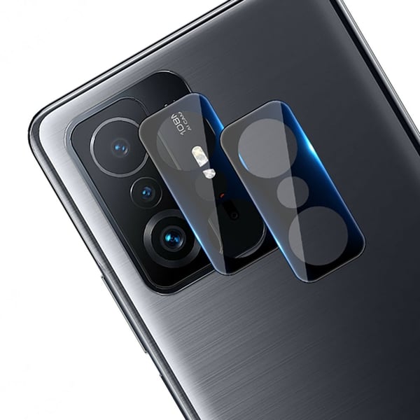 2-PACK Xiaomi 11T Pro Kameralinsskydd 2.5D HD-Clear