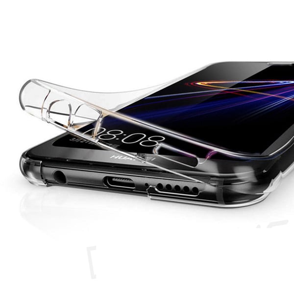 Huawei Mate 20 Pro Dubbelsidigt silikonfodral TOUCHFUNKTION