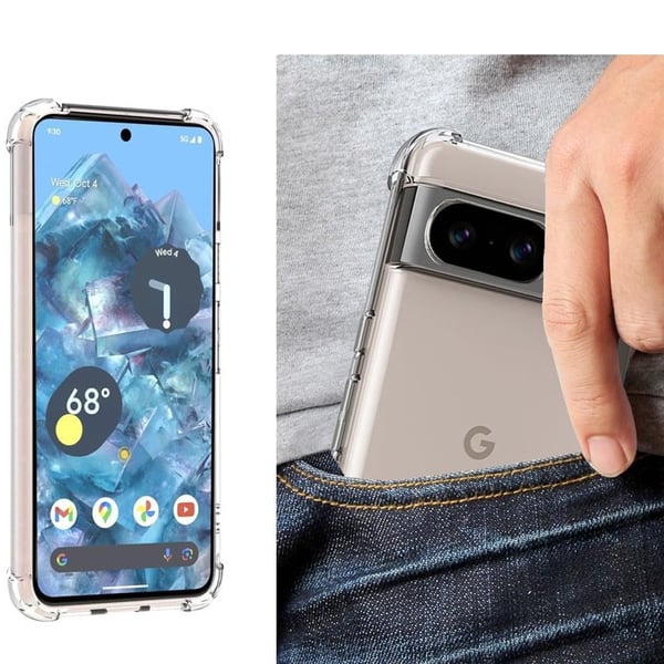 Google Pixel 9 Pro XL - Stötdämpande Silikonskal