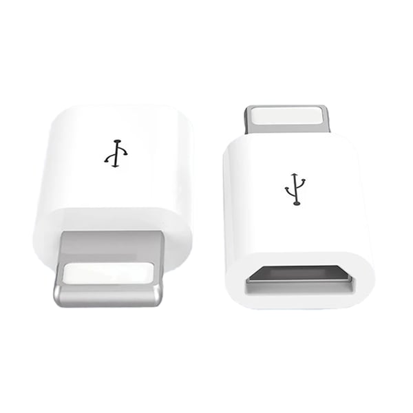 Adapter Micro-USB till iPhone 2in1 Laddning + Dataöverföring
