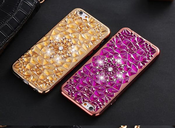iPhone 6/6S Plus - FLOVEMES Stilrena "Diamond-serie" REA!