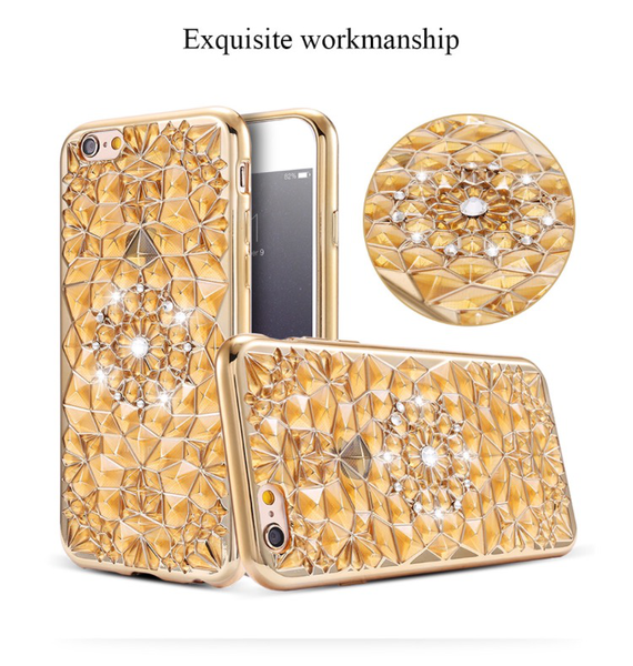 iPhone 6/6S Plus - FLOVEMES Stilrena "Diamond-serie" REA!