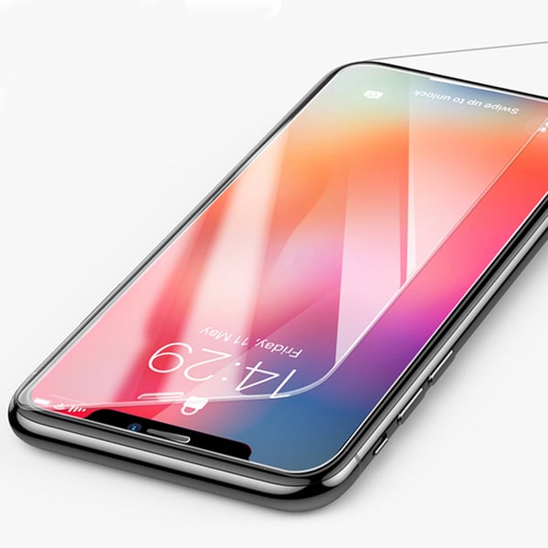 iPhone XS Max 3-PACK Full Clear 2.5D Skärmskydd 9H 0,3mm