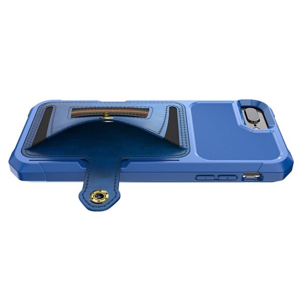 iPhone 6/6S PLUS - Praktiskt Skal med Kortfack