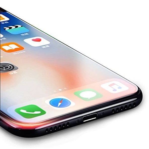 2-PACK HuTechs Carbon-Skärmskydd för iPhone X/XS