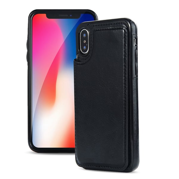 Praktiskt Skal med Kortfack iPhone XS Max (NKOBEE)