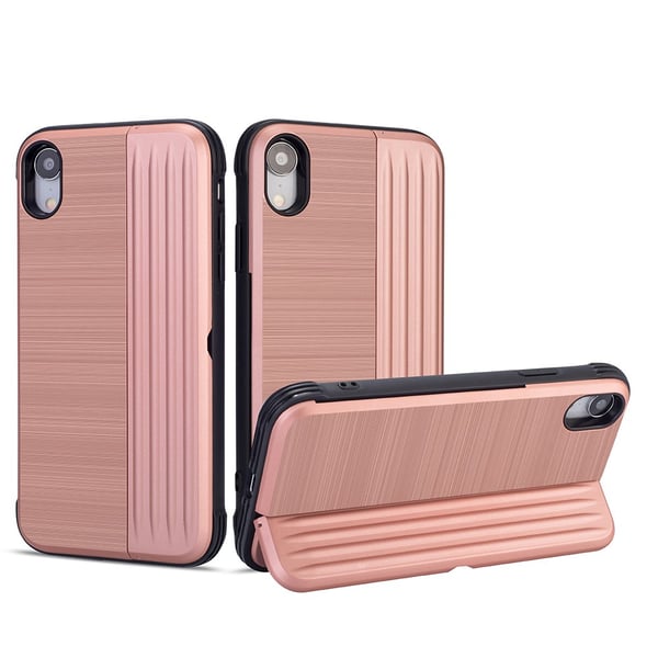 Elegant Skal med kortfack till iPhone XS Max
