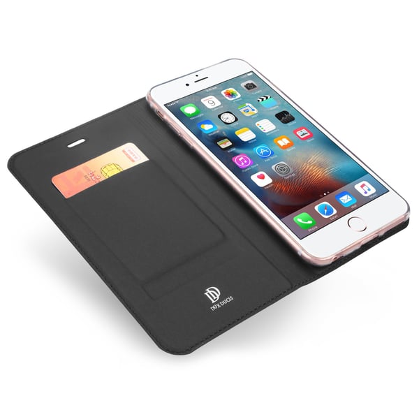 DUX DUCIS Stilrent Fodral med Kortfack - iPhone 6/6S