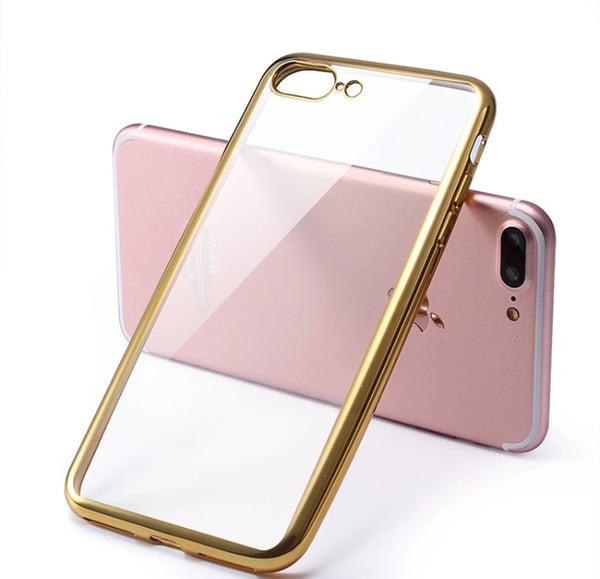 iPhone 8 Plus - Elegant Stilrent Silikonskal från LEMAN
