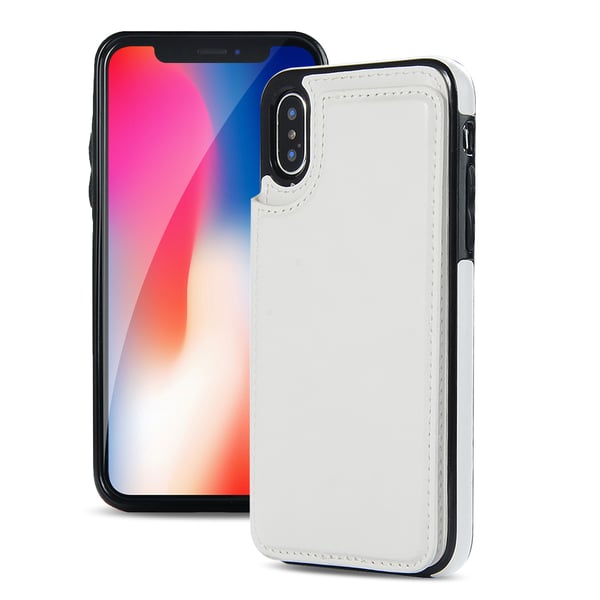 Praktiskt Skal med Kortfack iPhone XR (NKOBEE)