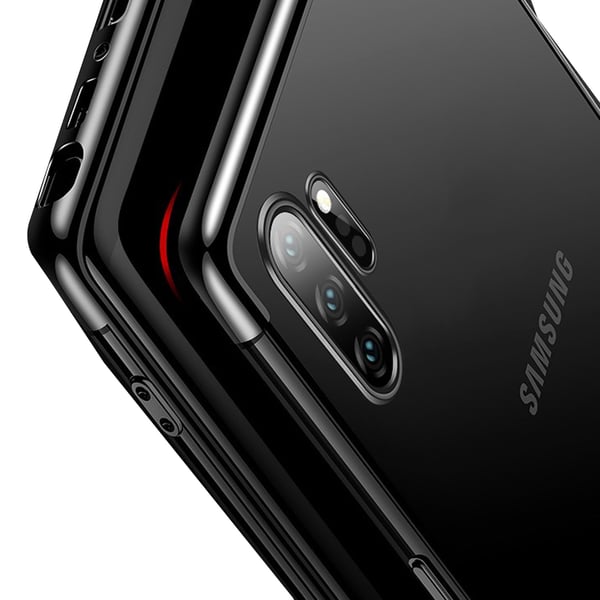 Samsung Galaxy Note10+ - Silikonskal med Ringhållare