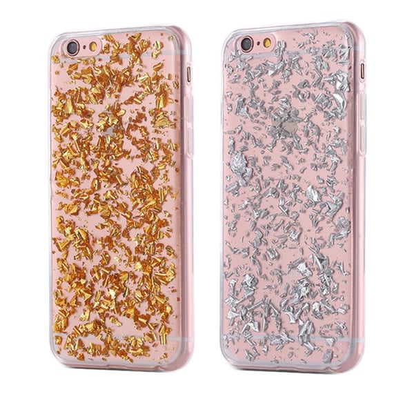 iPhone 6/6S - Elegant Stilrent Robust Crystal-flake skal FLOVEME