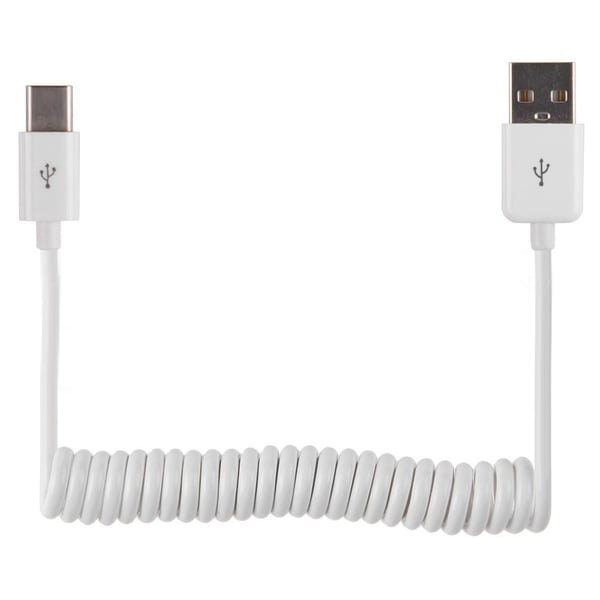 Praktiskt USB till Type-C Fjäder Laddningskabel