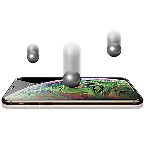 iPhone X/XS 3-PACK Full Clear 2.5D Skärmskydd 9H 0,3mm