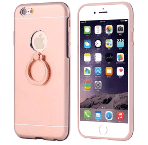 Praktiskt iPhone 6/6S skal med ringhållare från FLOVEME