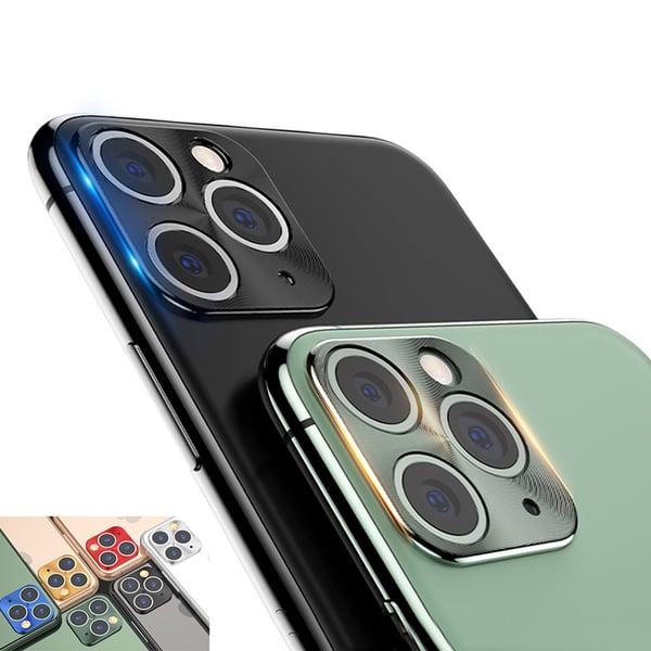 Högkvalitativ Kameralinsskydd Ram iPhone 11 Pro Max