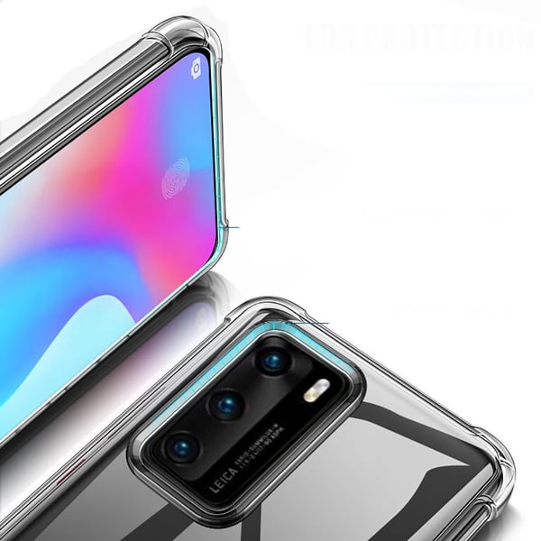 Huawei P40 - Silikonskal (Tjocka Hörn)