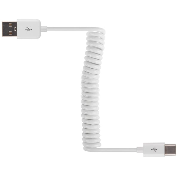 Praktiskt USB till Type-C Fjäder Laddningskabel
