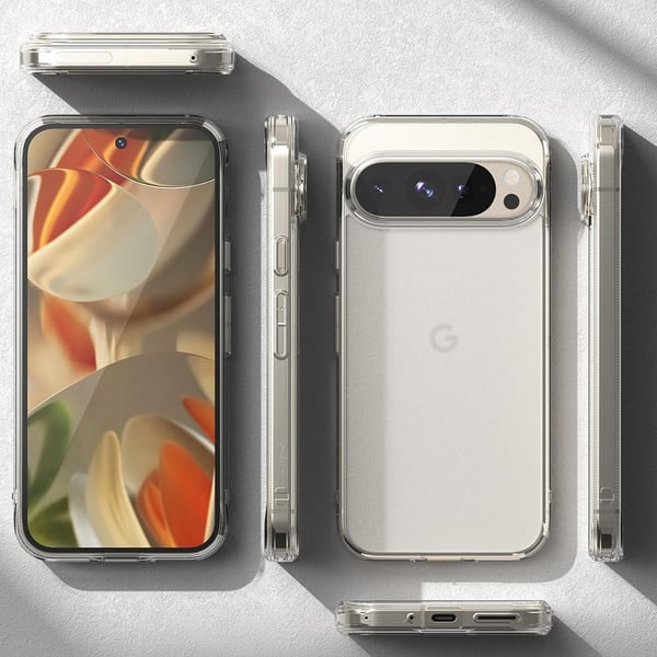 Google Pixel 9 Pro XL - Stilrent Ultra Tunt Silikonskal