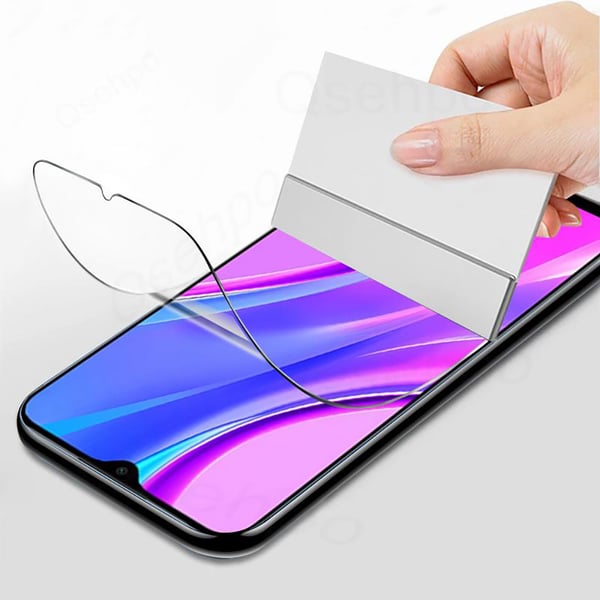 3-PACK Redmi 9AT Hydrogel Skärmskydd HD 0,2mm