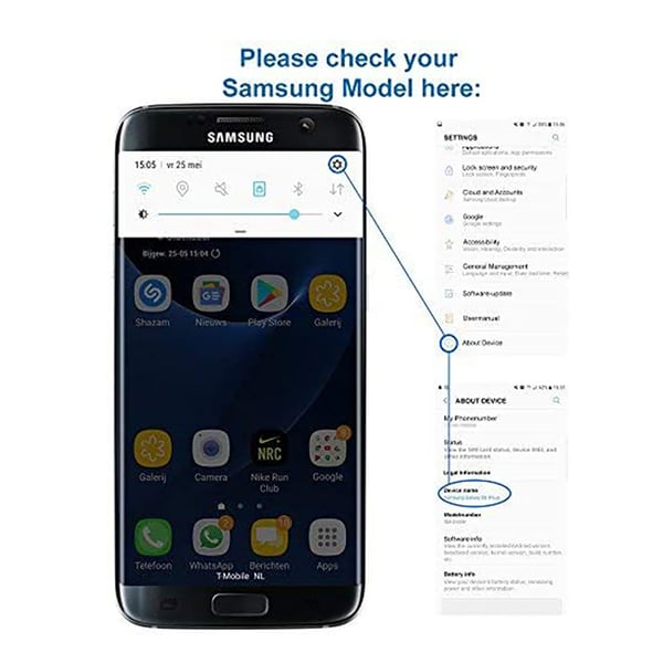 Samsung Galaxy S9 Reservdel Dubbla SIM-kortshållare