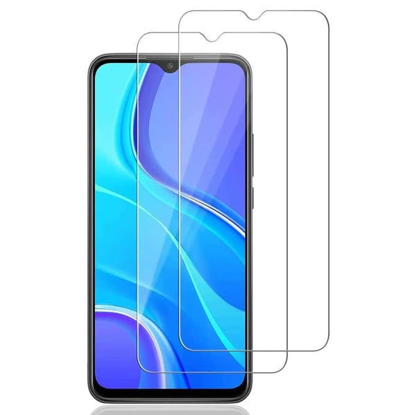 Xiaomi Redmi 9C NFC H�rdat Glas Sk�rmskydd (2-pack)