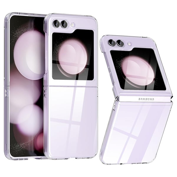 Galaxy Z Flip 6 - Praktiskt Mjukt silikon TPU/PC-skal