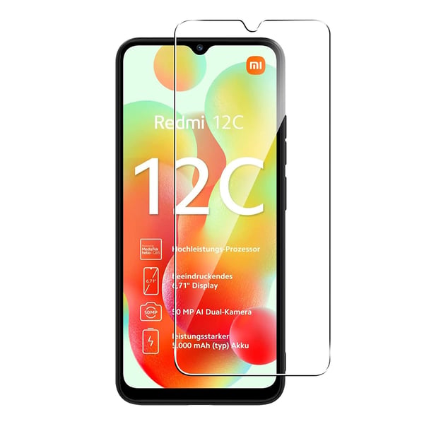 Xiaomi Redmi 12C Skärmskydd Standard HD 0,3mm