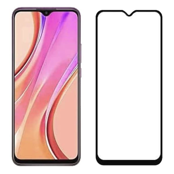 Heltäckande Härdat Glas 2.5D Skärmskydd Redmi 10C (3-pack)