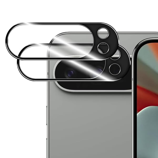 Google Pixel 9 Pro XL  Ultratunt härdat glas med svart ram