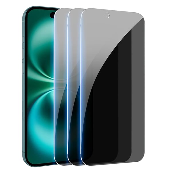 iPhone 16 Sekretess Skärmskydd 2-pack