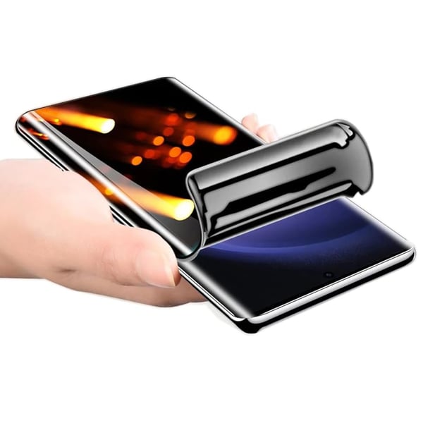 3-PACK Samsung Galaxy S24 Ultra Integritetsskyddande Hydrogel Mjuk skärmskydd