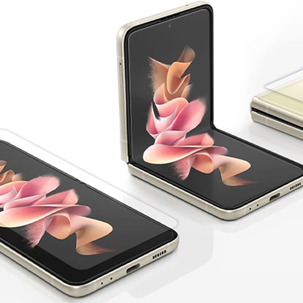 Samsung Z flip 4 - Hydrogel Skärmskydd 4 in 1 (inkl kameraskydd)