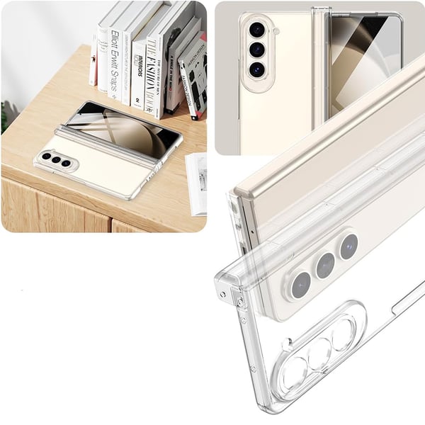 Soft Silicon TPU/PC Celular Case for Samsung Galaxy Z Fold 5