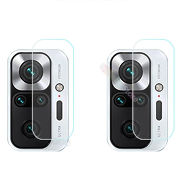 Xiaomi Redmi Note 10 Pro Kameralinsskydd (3-pack)