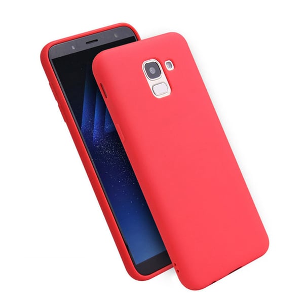 Stilrent Mattbehandlat Silikonskal - Samsung Galaxy J6 2018