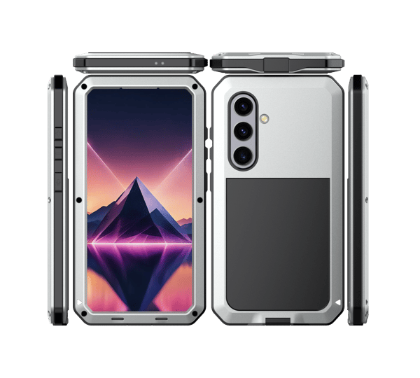 Samsung Galaxy S24 - Stötdämpande HEAVY DUTY Aluminium Skal