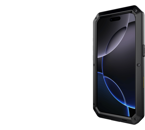 iPhone 16 Pro - Skyddande HEAVY DUTY Aluminium Skal