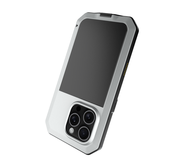 iPhone 16 Pro - Skyddande HEAVY DUTY Aluminium Skal
