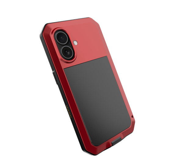 iPhone 16 Plus - Skyddande HEAVY DUTY Aluminium Skal
