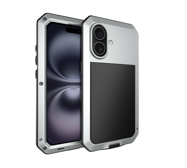 iPhone 16 - Skyddande HEAVY DUTY Aluminium Skal