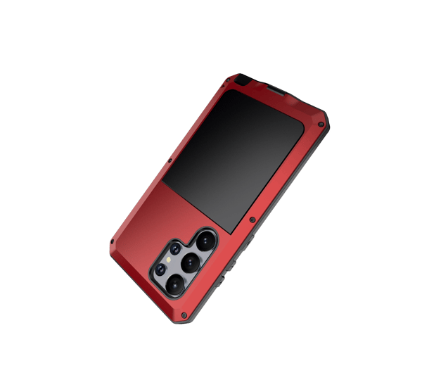 Samsung Galaxy S24 ultra - Stötdämpande HEAVY DUTY Aluminium Skal